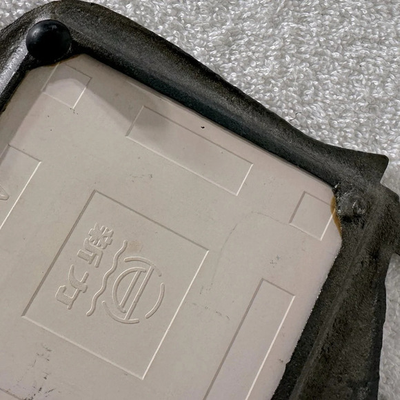 Vintage Metal Teapot Shaped Trivet W Ceramic Tile 1000 Islands  Canada - Picture 8 of 11